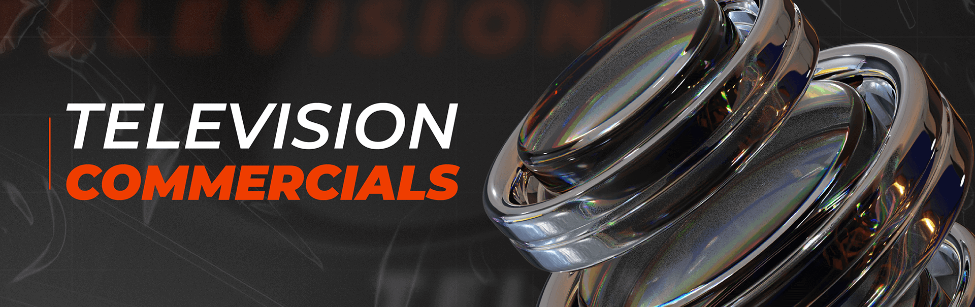 television commercials banner